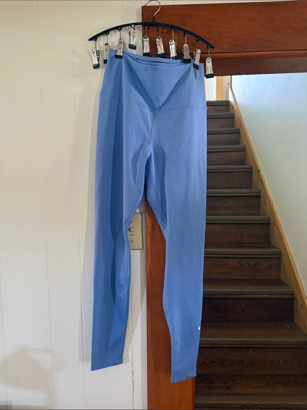 Nike Light Blue High-Waist Leggings